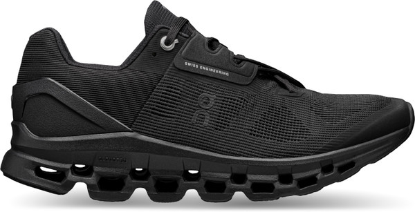 超美品値下げOn Cloudstratus 2 ブラックシューズ26.5正規品 On Women's CloudStratus Black Running Shoes | FullScope Sports