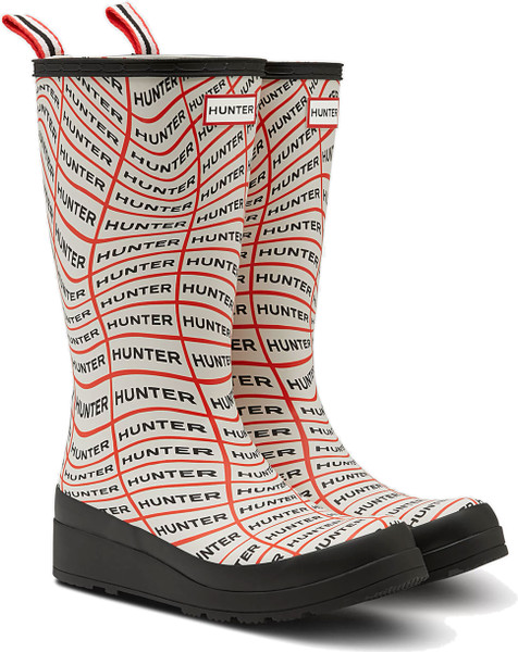 Hunter Women's Original Play Sonic Logo Tall Rain Boot