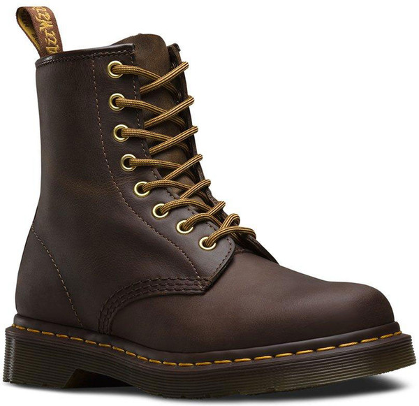 Crazy Horse Leather Dr. Martens Brown Leather Lace-Up Boots s-l400.jpg main image 2