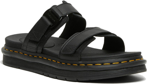 Dr.Martens black leather backless slip on sandals slide shoes men size 11 Dr. Martens Black Slide Sandals for Men for sale | eBay main image 4