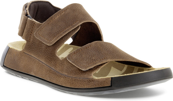 Ecco Mens Brown Leather Adjustable Strap Sandals Size 12-12.5 Footbed Outdoor Ecco | Shoes | Ecco Mens Brown Leather Adjustable Strap  main image 3