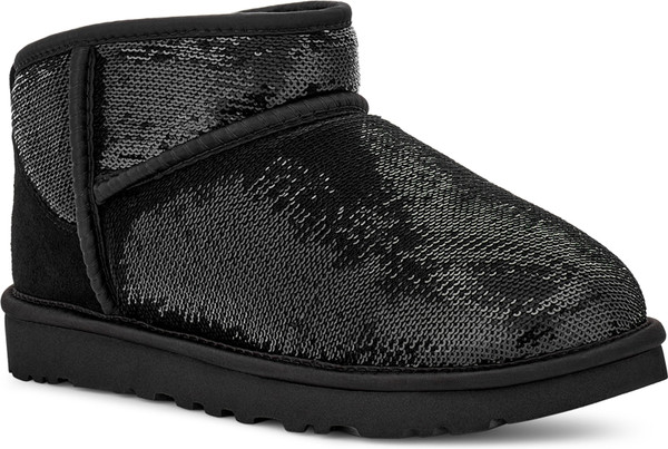 【大特価】UGG Classic Mini Mirror Ball Sequin ブーティ ugg-womens-classic-ultra-mini-