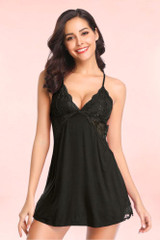 Jenna Black Modal Sleepwear Nightie Dress