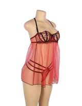 Virginia Red Babydoll Nightie