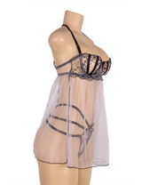 Virginia Lavender Babydoll Nightie