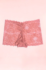 Pink cheekster underwear.