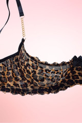 Claudia Open Cup Bra and Thong Lingerie Set