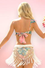 Montanita Pink One Shoulder Bikini Two Piece Swimsuit