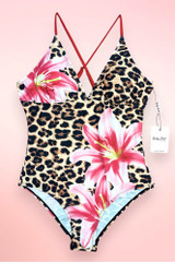 Tenerife Leopard One Piece Swimsuit