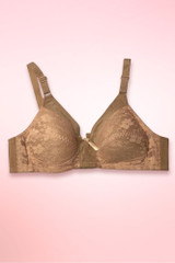 Vintage Lace Wirefree Plus Size Bra.