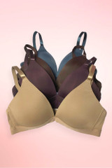Seamless Triangle Wireless T Shirt Bra