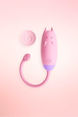 Cat Vibrator Vibrating Egg with Remote Control