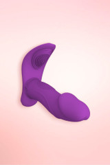 Jim Purple Wearable Remote Control Panty Vibrator