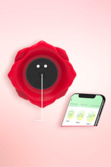 Rose Red App Controlled Vibrating Butt Plug
