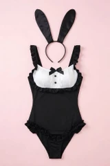 Playful Bunny Waitress Costume