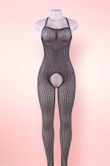 Plus Size Fishnet Catsuit Bodystockings