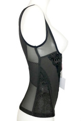 Open Cup Push-up Boned Waist Training Slimming Corset