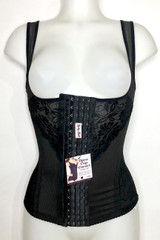 Open Cup Push-up Boned Waist Training Slimming Corset