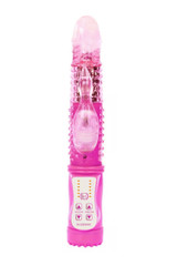 Crazy Bunny Pink Rotating Jack Rabbit Vibrator