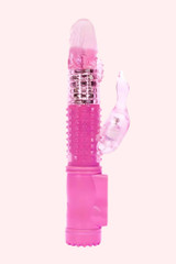 Crazy Bunny Pink Rotating Jack Rabbit Vibrator