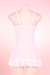 Julia Plus Size White Nightie