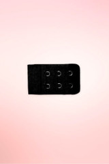 black 2 hook bra extender.