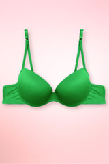 emerald Green Seamless Tshirt Bra.