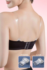 transparent strap bra.