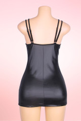 Zora Bondage Plus Size Leather Lingerie