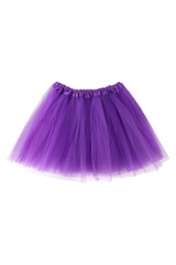 Purple Petticoat Mesh Mini Costume Tutu Skirt