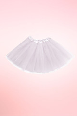White Petticoat Tulle Tutu Skirt