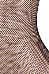 Steffi Glam Sparkle Full Crotchless Body Stocking Plus Size