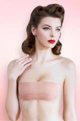boob tape on a pin up girl.