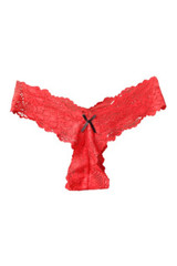 Lace V Shaped Micro Thong