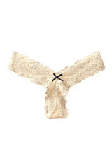 Lace V Shaped Micro Thong