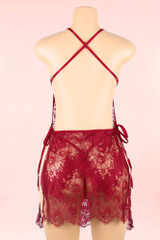 Red Lingerie Dress 