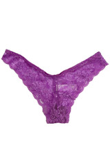 4 pack Brazilian Lace High cut Tanga Panty