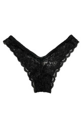 4 pack Brazilian Lace High cut Tanga Panty