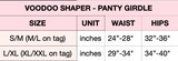  Voodoo Shapewear High Waist Tummy Control Butt Lift  to Panty Girdle 