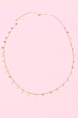 Gold Tone Round Charms on Belly Waist Body Chain