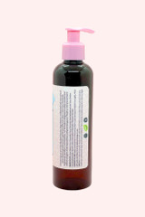 Kitty Kat Squeaky Clean Sex Toy Wash Antibacterial Liquid Soap in 250ml back view of bottle