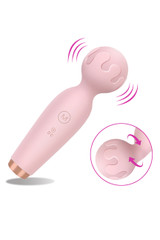 Pink Mic Wand Compact Rechargeable Vibrator