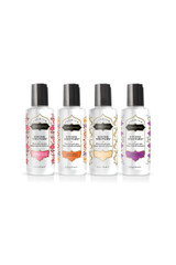 Kama Sutra Divine Nectars Water based lubricant in 5oz bottles group shot