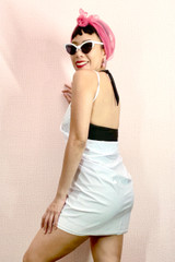 Sylvie White Swimsuit Cover up Sarong  Wrap Beach Dress