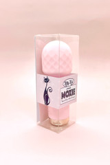 Moxie Pink Travel Size Mini Wand Small Rechargeable Vibrator