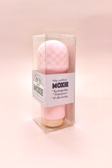 Moxie Pink Travel Size Mini Wand Small Rechargeable Vibrator