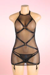 Fishnet Bondage Lingerie.