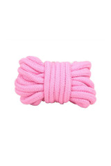 Pink Shibari Rope Japanese Soft Cotton Bondage Accessory 10m