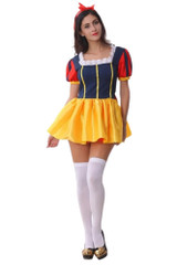 Snow White Princess Lace-up Back Costume