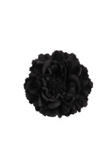 Black Carnation Hair Flower